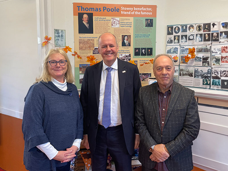 Sir Ashley Fox Visit