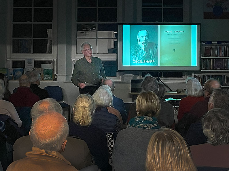 Thomas Poole Library Mini Art Festival Paul Upton on Cecil Sharp