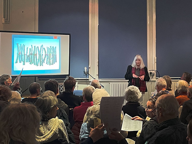 Thomas Poole Library Mini Art Festival Viv Grant Poet